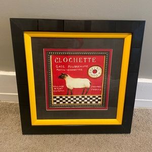 MUST GO Beautiful framed french painting